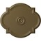 Ekena Millwork Waltz Ceiling Medallion (Fits Canopies up to 5 1/4"), 24"W x 20 1/2"H x 1 1/8"P, Mississippi Mud CM24WAMMF - alternate 1